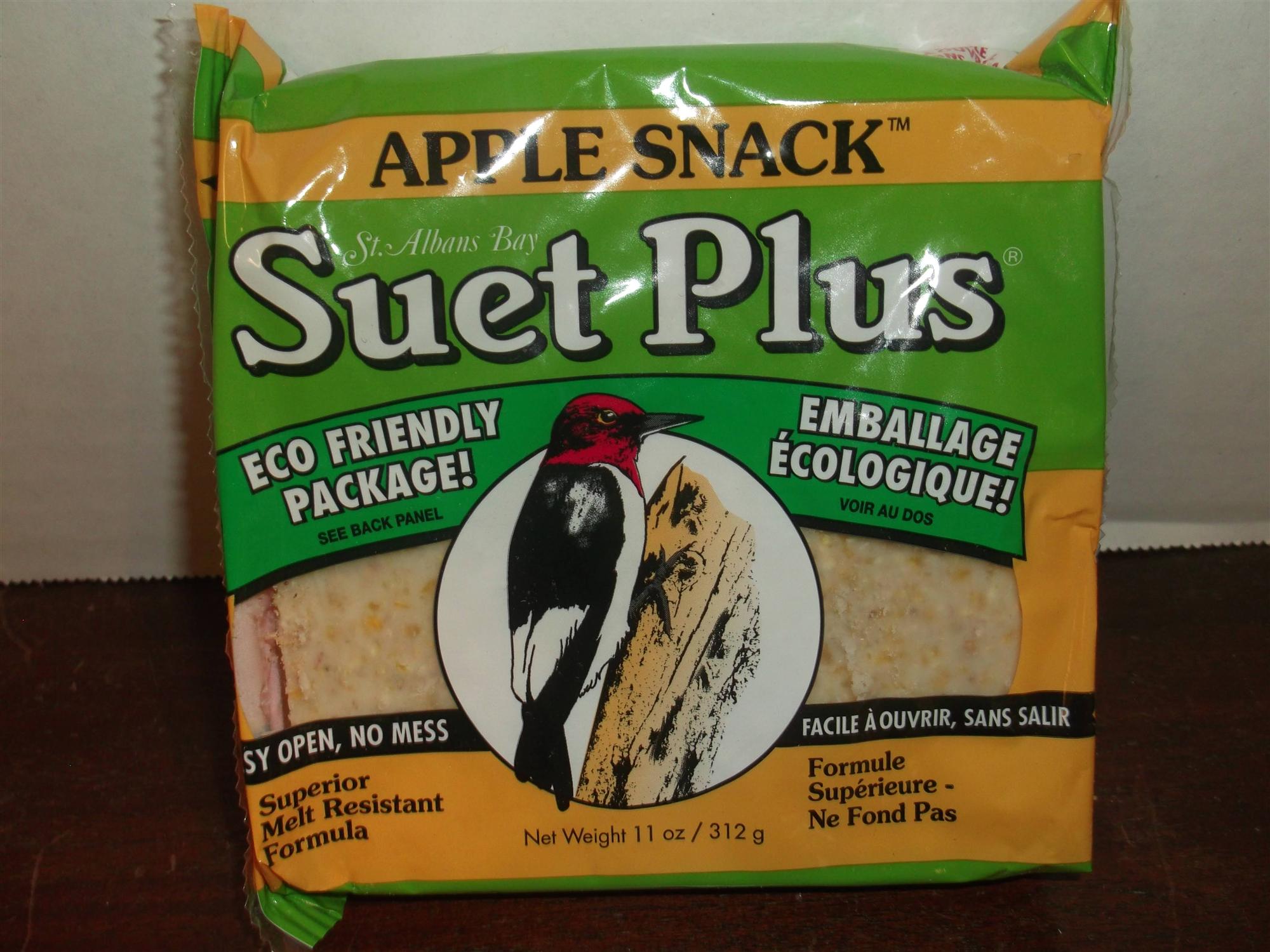 Suet Plus Apple Snack